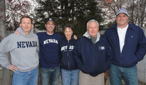 Kay with husband, Neil, and sons, Chris,Eric and Scott